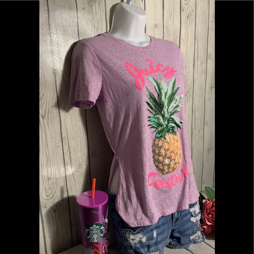 Juicy Couture Top 🍍 - Picture 1 of 8